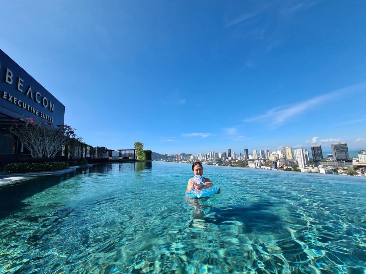 Beacon Executive Suite - Skypool Penang View George Town  Kültér fotó