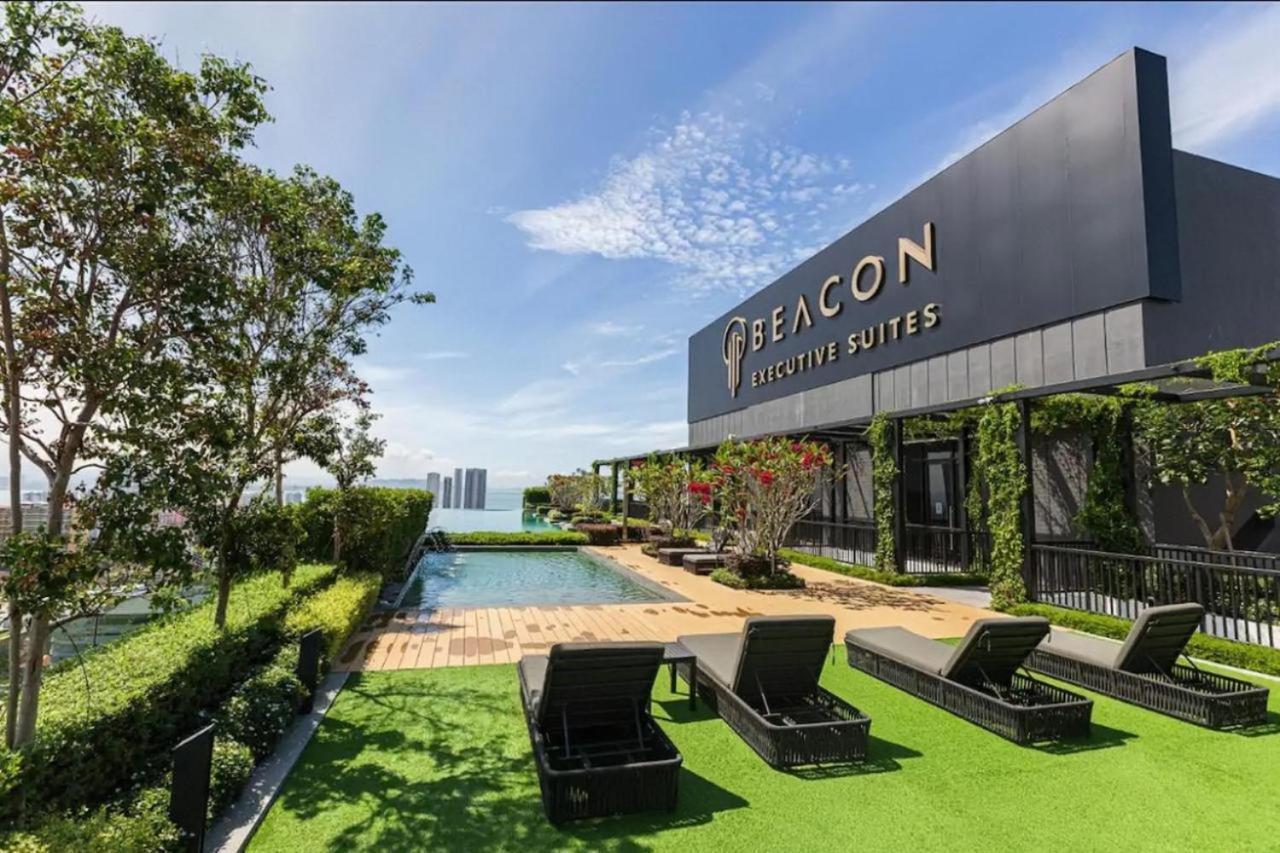Beacon Executive Suite - Skypool Penang View George Town  Kültér fotó